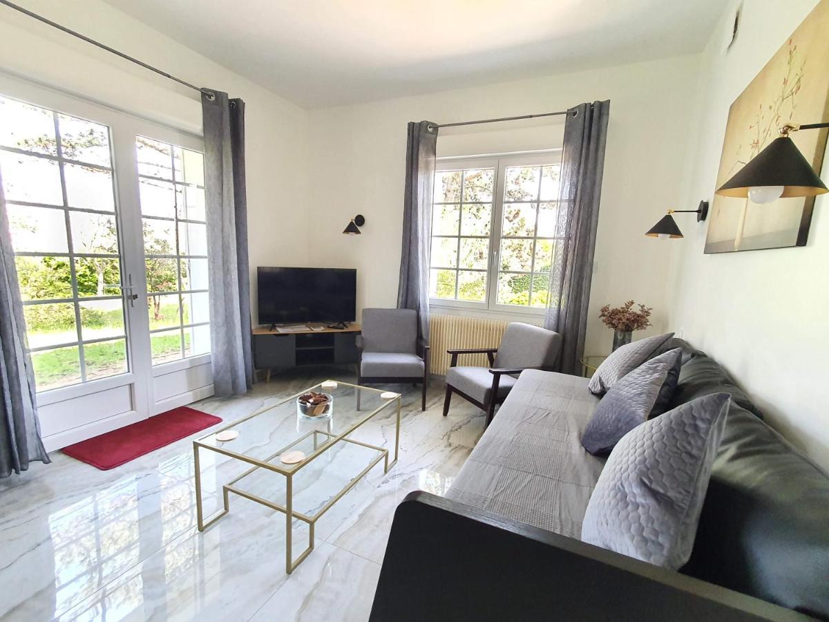 Logement Entier Avec Grand Jardin Et Parking Wifi 6 Et Fibre Berck Esterno foto